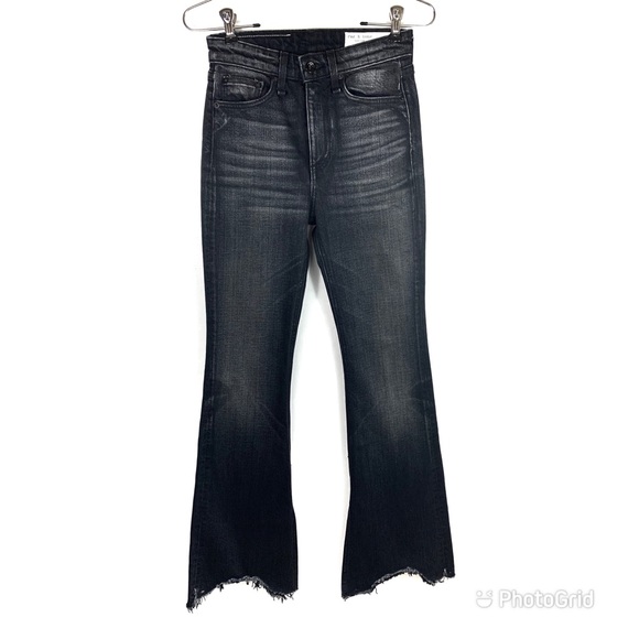 NWT RAG & BONE Nina High Rise Flare Sz 23 $225! - Picture 8 of 13